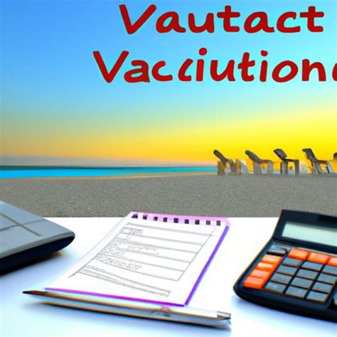 calculate vacation accrual  comprehensive guide