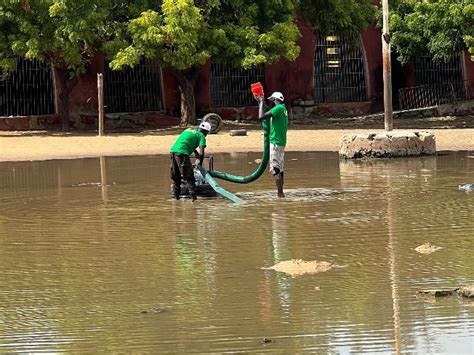 Stagnation des eaux de pluies à Dakar et sa banlieue Kirène Mobile au