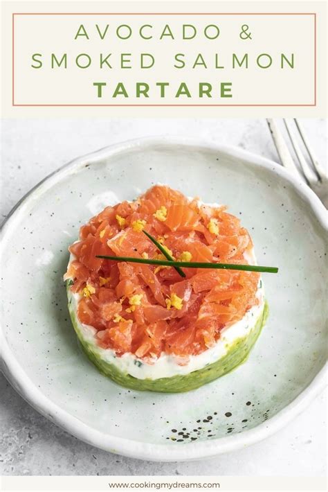 Smoked Salmon And Avocado Tartare Recipe Salmon Tartare Smoked Salmon Quick And Easy