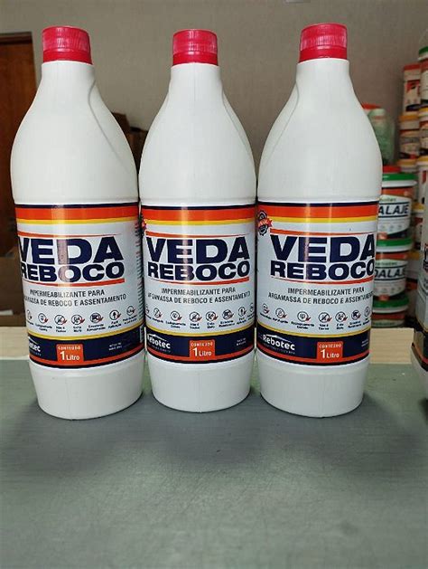 Veda Reboco Rebotec Litro Umidade Ou Infiltra O Temos A Solu O