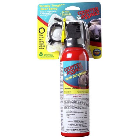 8.1 oz. Bear Spray - Counter Assault