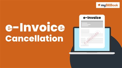 Amendment And Cancellation Of E Invoice Procedure