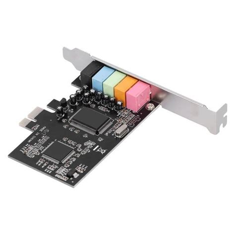 Sonew Carte son PCI E 5 1 CMI8738 pour ordinateur de bureau Qualité