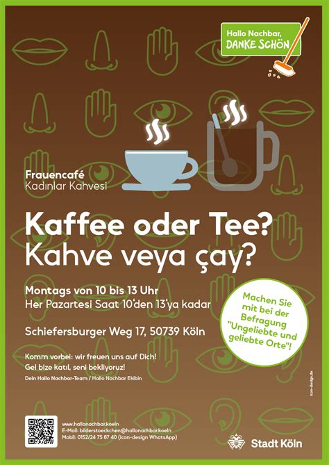 HALLO NACHBAR FRAUENCAFÉ HAT WIEDER GEÖFFNET Hallo Nachbar DANKE