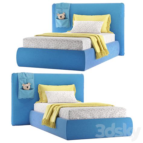 Giessegi POCKET Bed Bed 3D Model