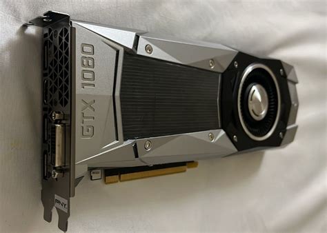 Nvidia Geforce Gtx 1080 Gddr5x Founders Edition 8gb Pcie 3 0 X16 Graphics Card Ebay