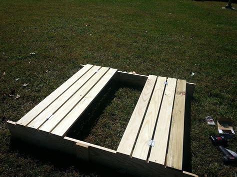 Ana White | Sandbox with built-in seats - DIY Projects