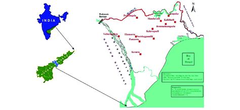 Study Area -Lower Part of Krishna District. | Download Scientific Diagram