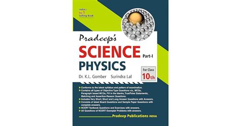 Pradeep S Science Part I Physics For Class By K L Gomber