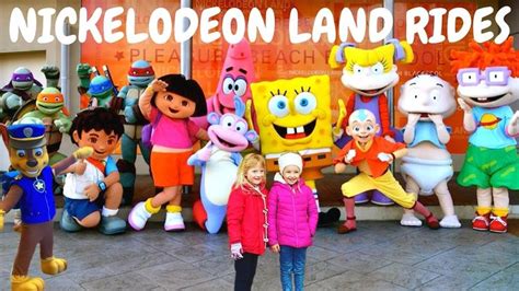 Nickelodeon Land Rides Full Tour At Blackpool Pleasure Beach 2017