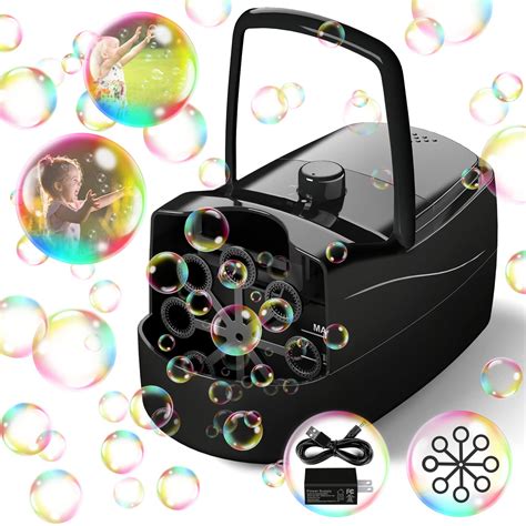 Bubble Machine Automatic Bubble Blower Bubbles Per Minute With