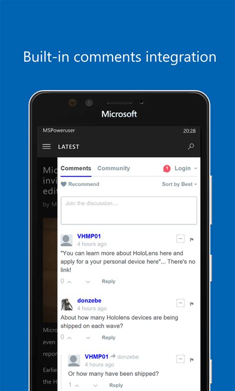 [available For Pcs Now] Introducing The New Mspoweruser App For Windows 10 Mspoweruser