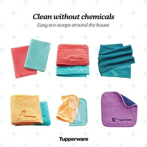 Our Tupperware Microfiber Range Has A Cloth For All Cleaning Needs Mop