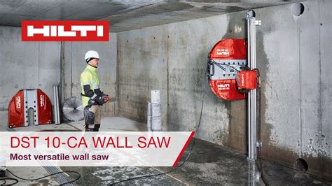 Hilti Dst Ca Wall Saw Features And Benefits Youtube