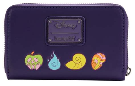 Loungefly Disney Villains In The Dark Zip Purse At Mighty Ape Nz