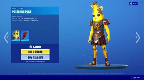 How To Get The New Gladiator Peely Skin In Fortnite Chapter 2 Season 6