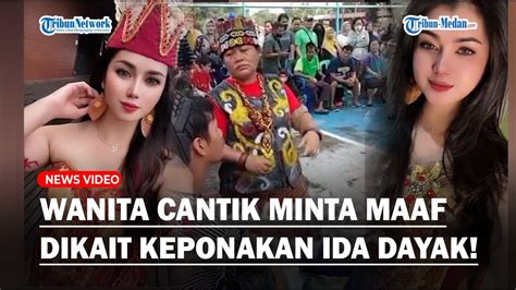 Anastasya Wanita Cantik Disebut Keponakan Ida Dayak Akhirnya Minta