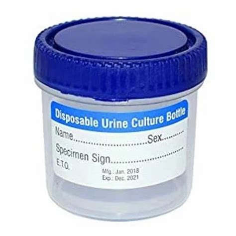 Polypropylene Non Sterile Ml Urine Container For Laboratory