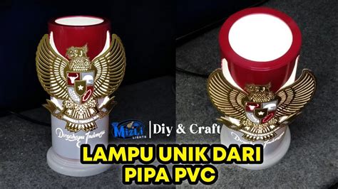 Diy Membuat Lampu Hias Motif Garuda Dari Pipa Paralon Pvc Diy