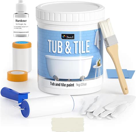 Amazon Dwil Tile Paint Tub And Tile Refinishing Kit Oz With