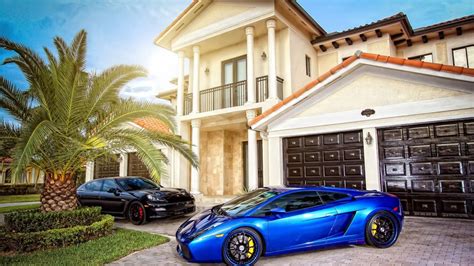 Mansion With Cars Wallpapers - Wallpaper Cave