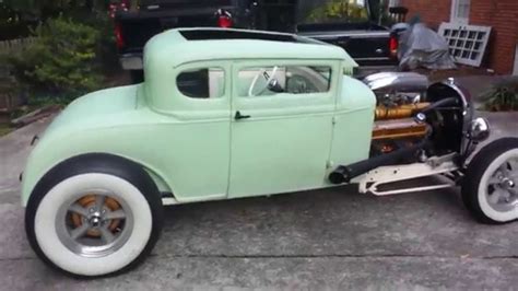 1930 Ford Model A Coupe Hot Rod Youtube