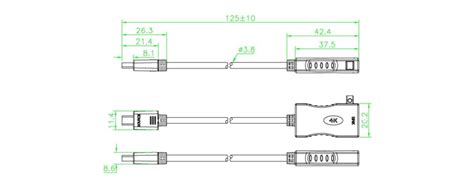 Liberty Ar Mdp4k Hdf 4k Mini Dp To Hdmi Cable Adapter Comms Express