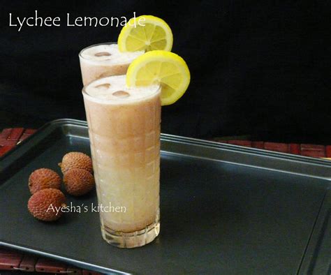 Lychee Lemonade Recipe Lemonade Recipes