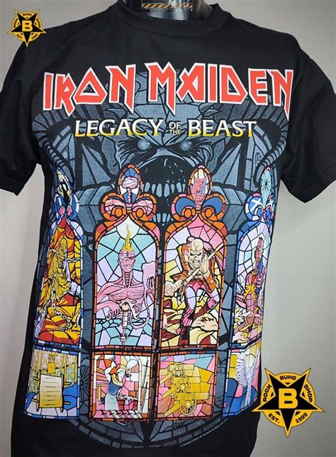 Suspender Discriminaci N Sensaci N Camiseta Iron Maiden Legacy Of The