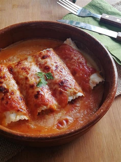 Como Hacer Canelones De Pollo Caseros Caceroladas