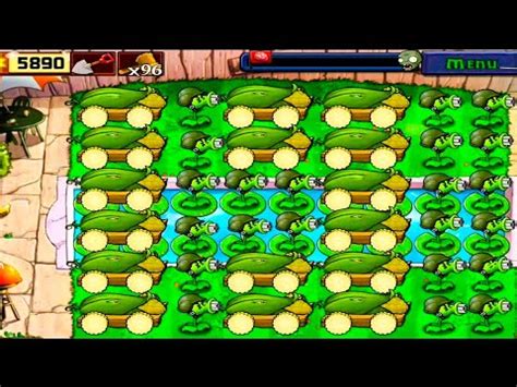 Plants Vs Zombies Max Level Maize Vs Max Level Repeater Peashooter