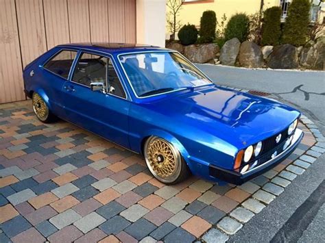 Klassiker Vw Scirocco Mk Auf Zoll Bbs Gepfeffert