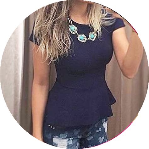 Blusas E Roupas Femininas Peplum Em Bandagem Blusa Peplum R