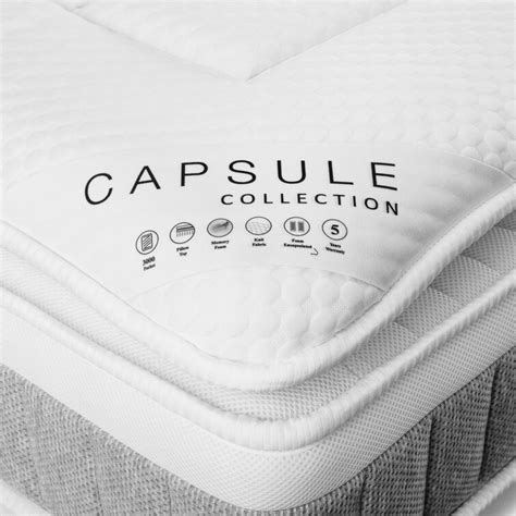 White Noise Capsule Pillow Top Pocket Sprung Mattress Wayfair Co Uk