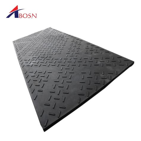 Hdpe Uhmw Uhmwpe Hard Plastic Ground Protection Anti Slip Trackway