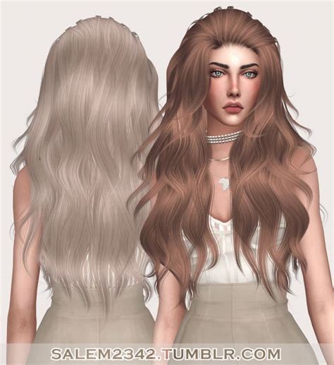 Anto Smoke Hair Retexture At Salem2342 Via Sims 4 Updates Check More At