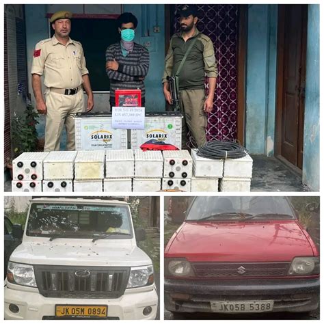 Police Solves Theft Case In Ganderbal Accused Arrested Rising Kashmir