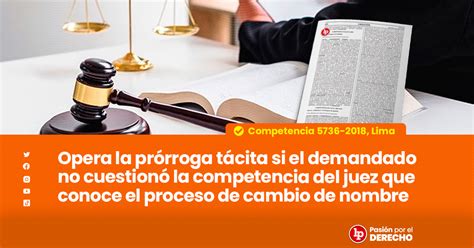 Opera la prórroga tácita si el demandado no cuestionó la competencia