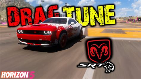 Forza Horizon Hp Dodge Challenger Srt Hellcat Drag Tune