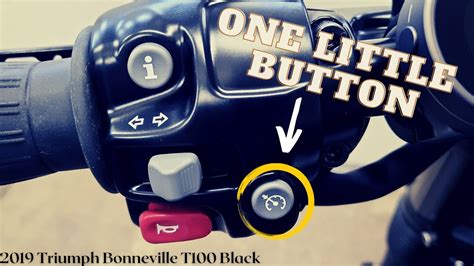 Triumph Bonneville T100 Black Cruise Control Installation YouTube