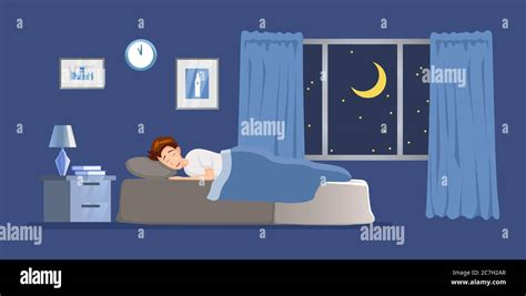 cartoon of people sleeping in cartoon design Stock Vector Image & Art ...