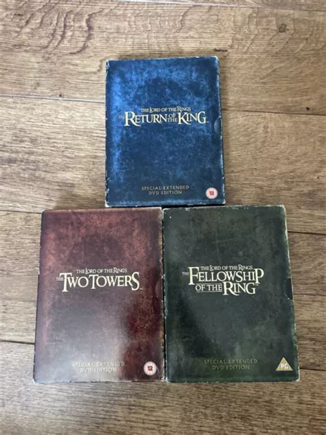 The Lord Of The Rings Trilogy Special Extended Edition Dvd Complete