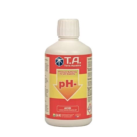 Régulateur De Ph Ph Down 500ml Terra Aquatica Ghe