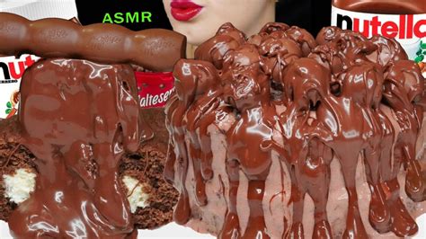 Asmr Chocolate Party Chocolate Dessert Maltesers Mukbang