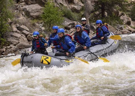 White Water Rafting Near Colorado Springs Manitou Springs Rafting Trips