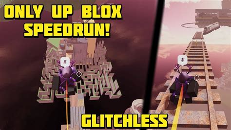 Only Up Blox Speedrun Mins Roblox Only Up Blox Youtube