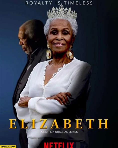 Black Queen Elizabeth Netflix adaptation original series | StareCat.com