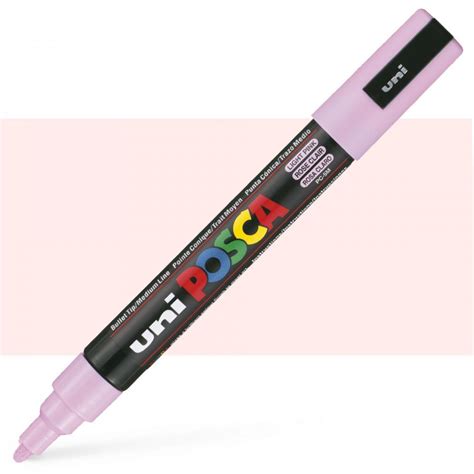 Posca Pc M Medium Bullet Tip Paint Marker Pen Light Pink