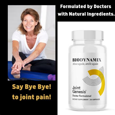 Discover Natural Joint Pain Relief with Biodynamix : A proven solution for improved mobility