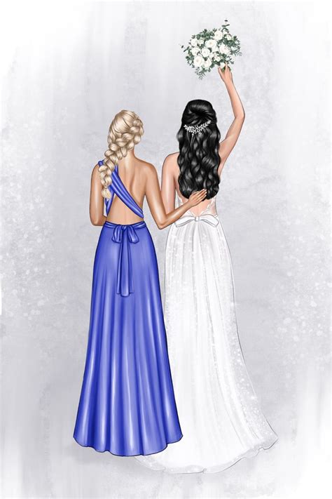 Bridesmaids Clipart Wedding Clipart Bride Clipart 1616026